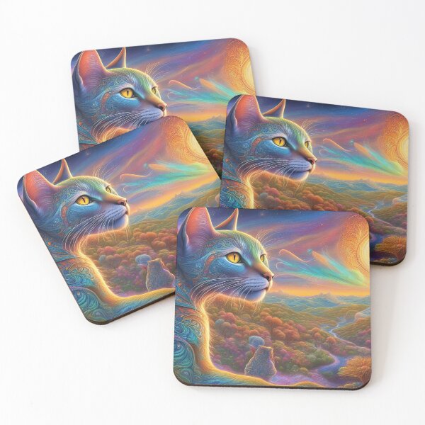 Item preview, Psychedelic Feline Dreams designed and sold by InspiredStyleCo.