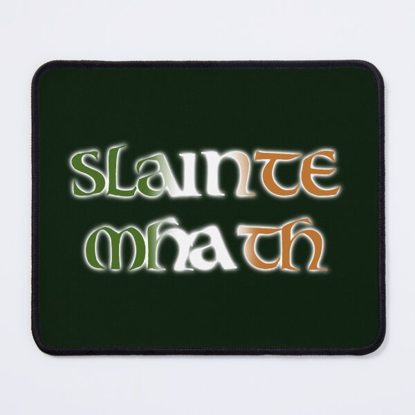 Aperçu de l'œuvre Pub irlandais Sláinte mhath À votre santé ! créée et vendue par shamrock-illus.