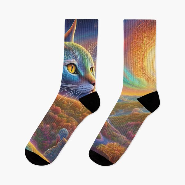 Item preview, Psychedelic Feline Dreams designed and sold by InspiredStyleCo.