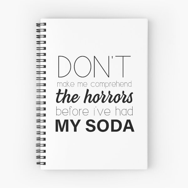Item preview, Don't make me comprehend the Horrors (Soda) designed and sold by annieloveg.