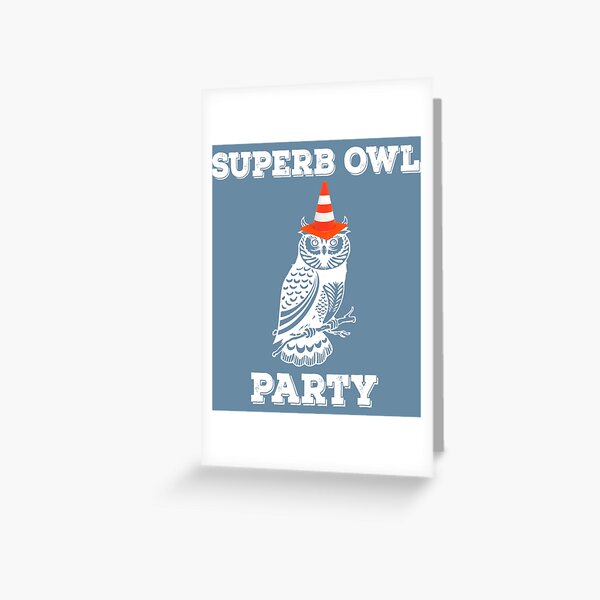 Superb Owl Party What We Do in the Shadows Greeting Card