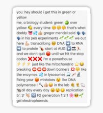 Biology Sticker