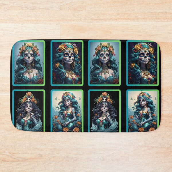 Item preview, Sirenas Dia de La Muerte Cute Señoritas designed and sold by SirenasWorld.