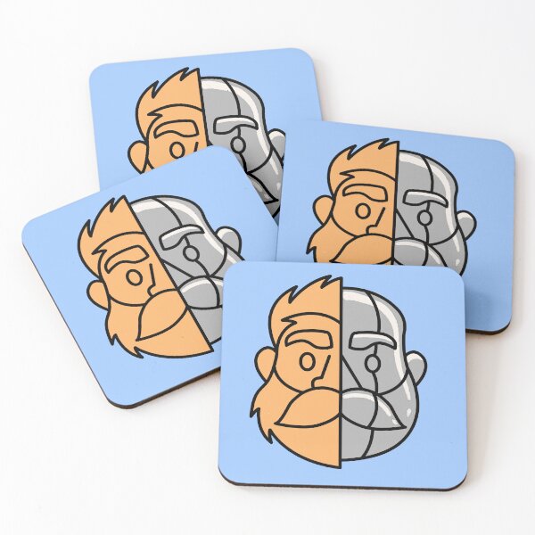 Item preview, BEARDBOT designed and sold by COSMOBEARD.