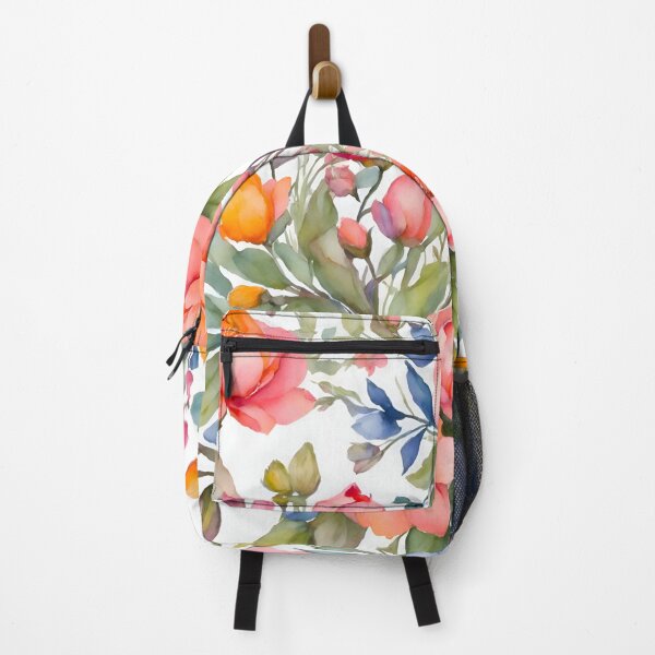 Item preview, Boho Tropical Floral Watercolor designed and sold by ArtCornerStudio.