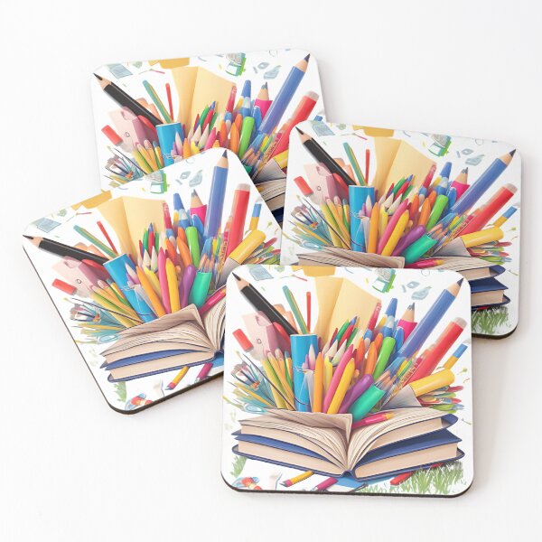 Item preview, Back to school concept Pastel beige Vertical designed and sold by ARinternational.