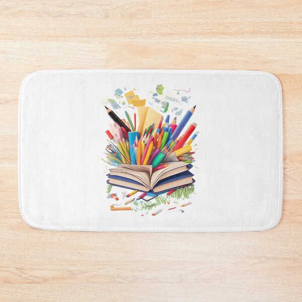 Item preview, Back to school concept Pastel beige Vertical designed and sold by ARinternational.