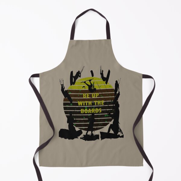 Item preview, Kitesurfers Be Up With The Boards Retro Style 6 designed and sold by taiche.