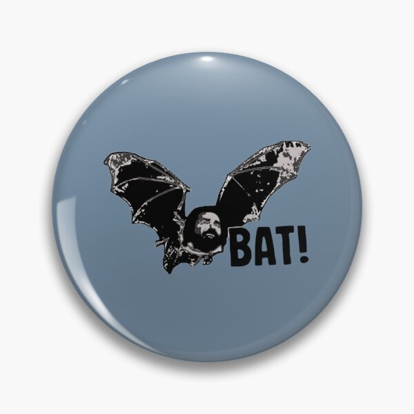 Item preview, What we do in the shadows jackie daytona bat   designed and sold by NixonNewnham.