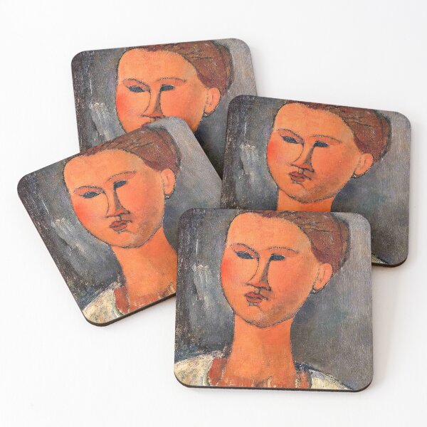 Item preview, 1915, Woman's head  Amedeo designed and sold by DonaldAdam.