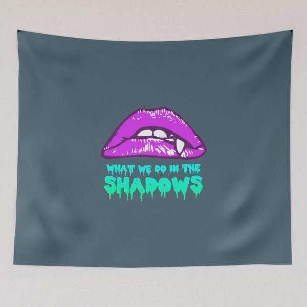Item preview, what we do in the shadows vamp lips   designed and sold by NixonNewnham.