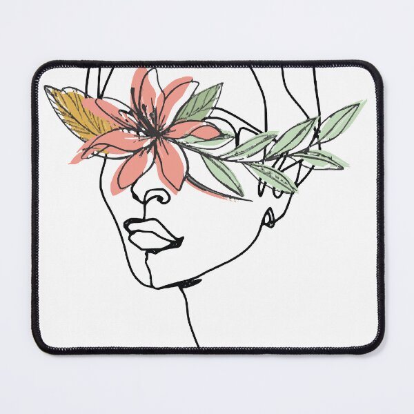 Item preview, Flowered Woman Head designed and sold by siaperasdany.
