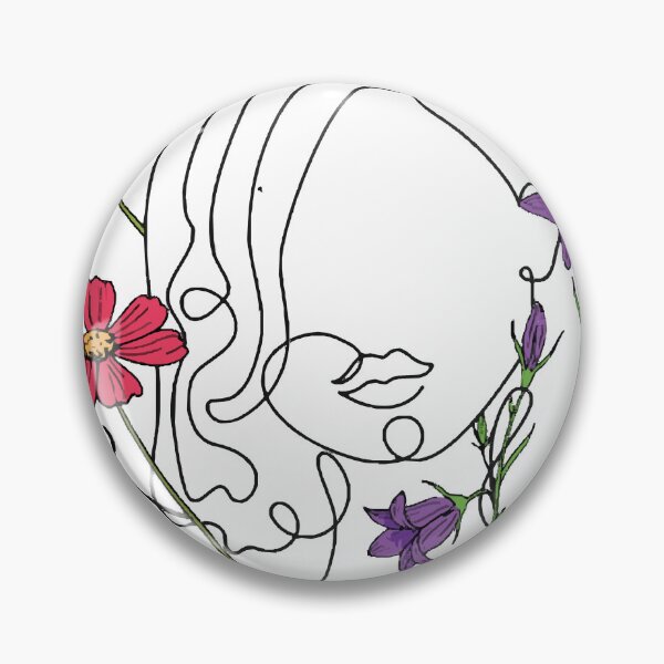 Item preview, Flowered Woman Head designed and sold by siaperasdany.