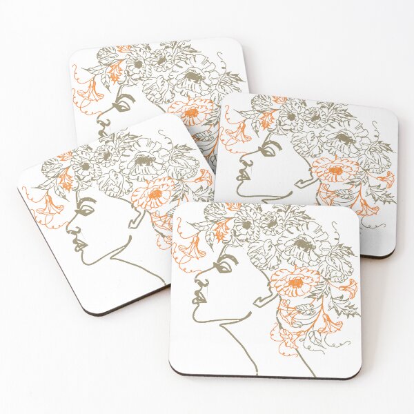 Item preview, Flowered Woman Head designed and sold by siaperasdany.