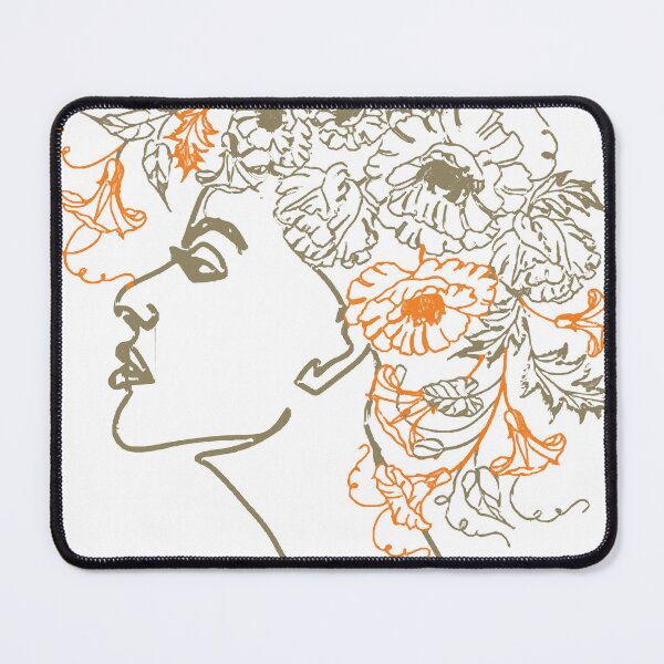 Item preview, Flowered Woman Head designed and sold by siaperasdany.