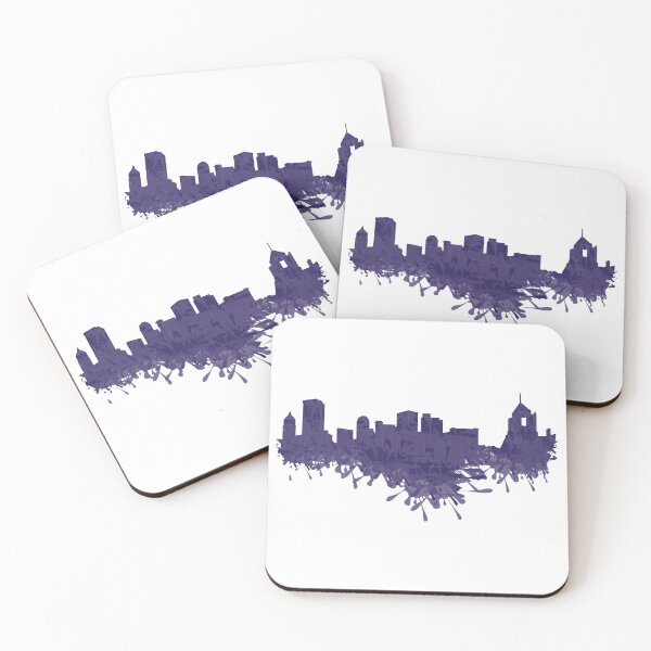 Item preview, Pittsburgh watercolor Skyline art  designed and sold by Digital4youLk.