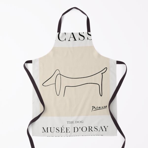 Item preview, Minimalist Art Line The Dog Musee Dórsay Poster designed and sold by brothersalezz.