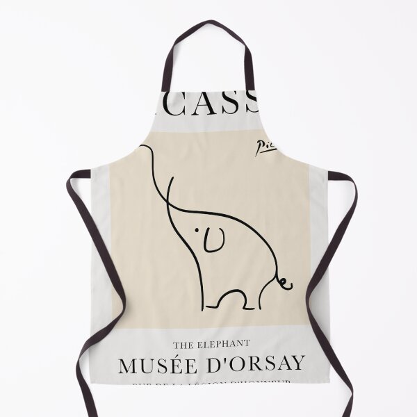 Item preview, Minimalist Art Line The Elephant Musee Dórsay Poster designed and sold by brothersalezz.
