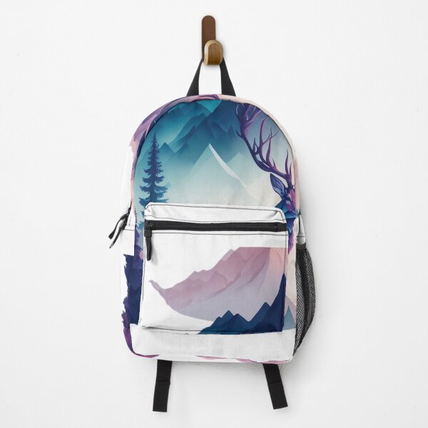 Item preview, Mystic Wilderness: Geometric Deer and Mountain Tribe Art designed and sold by irosh madushan.