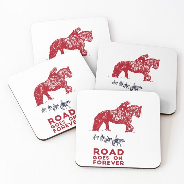 Item preview, The Road Goes On Forever, Cowgirl, Western Horse 2 designed and sold by Horseman's Rodeo.