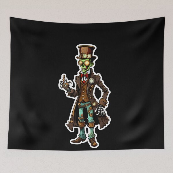 Item preview, Mechanical Elegance: Steampunk Zombie Art designed and sold by Mechanical-Artt.