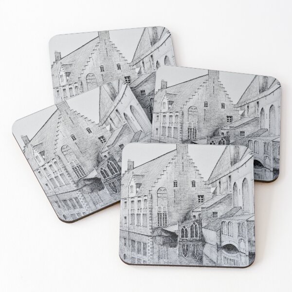 Item preview, Canal Scene in Bruges, Flanders designed and sold by Dai Wynn Fine Art.