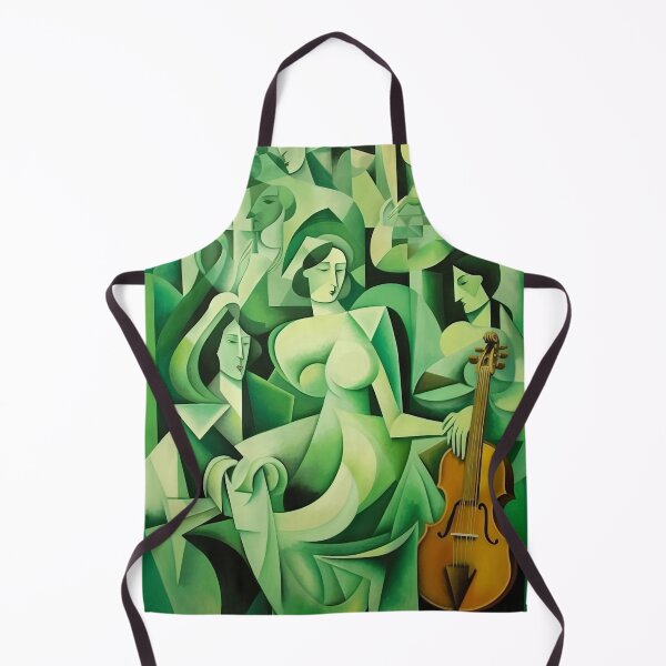 Item preview, Green Rhythms: Cubist Impressions in Art designed and sold by Piotrek0001.