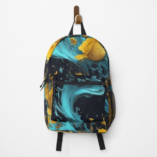 Item preview, Abstract Dark Space Splash Night Botanical Yellow Roses designed and sold by SassyArtistry.