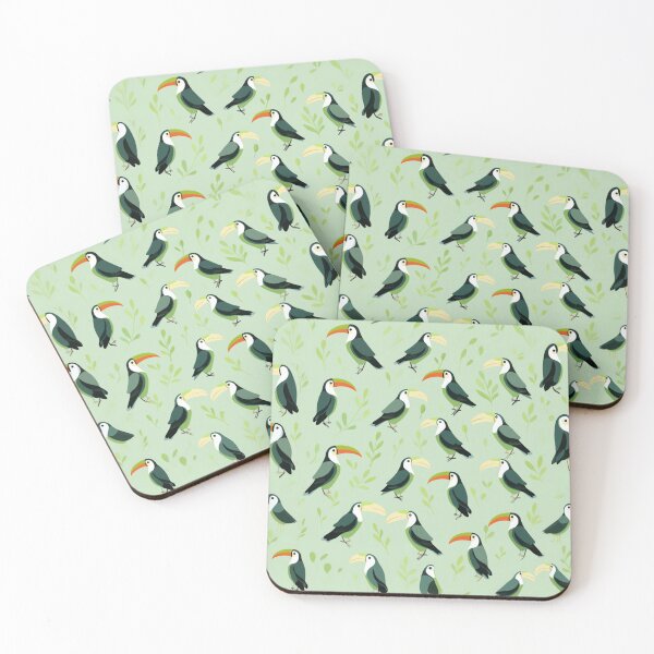 Item preview, Toucan Bird Pattern designed and sold by Myra365Art.