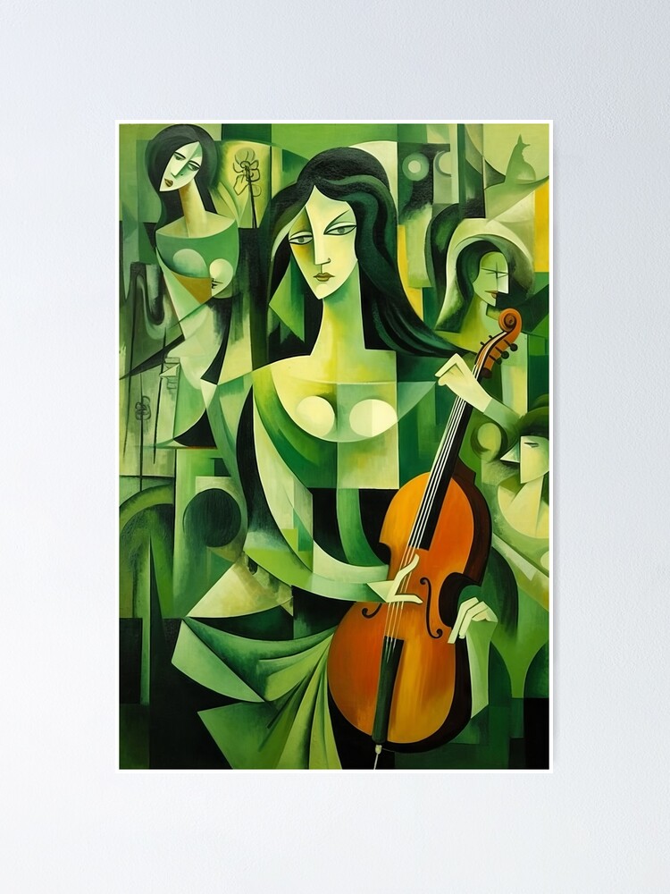 Re.cubismページ Green Rhythms: Cubist Impressions in Art