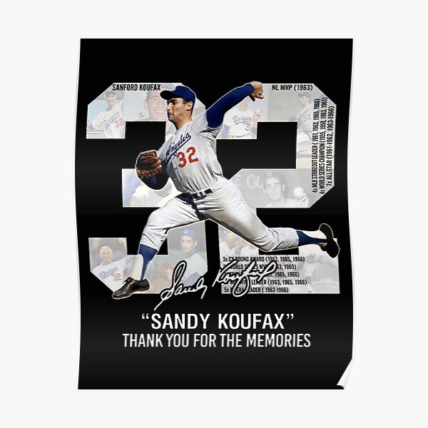 Sandy Koufax The Left Arm of God Art Print