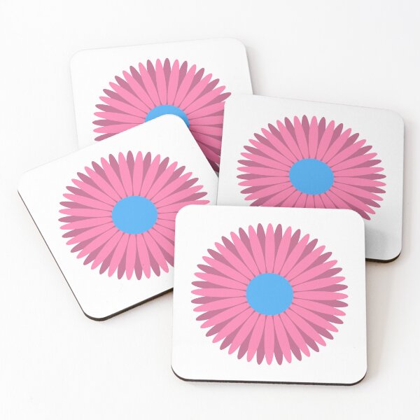 Item preview, Pink and Blue Flower designed and sold by kavanaghdesigns.