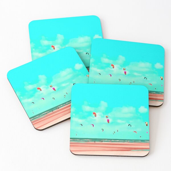 Item preview, Wide Kite Beach No. 1 designed and sold by asanaworld.