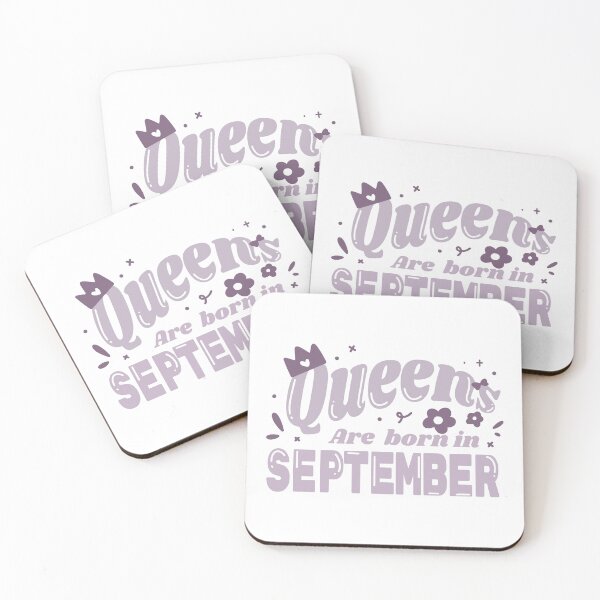 Item preview, queens are born in September Cute Funny Happy Birthday girl Gift  designed and sold by TNwandesignart.