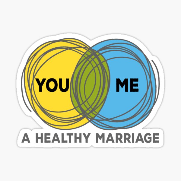 A Healthy Marriage Sticker