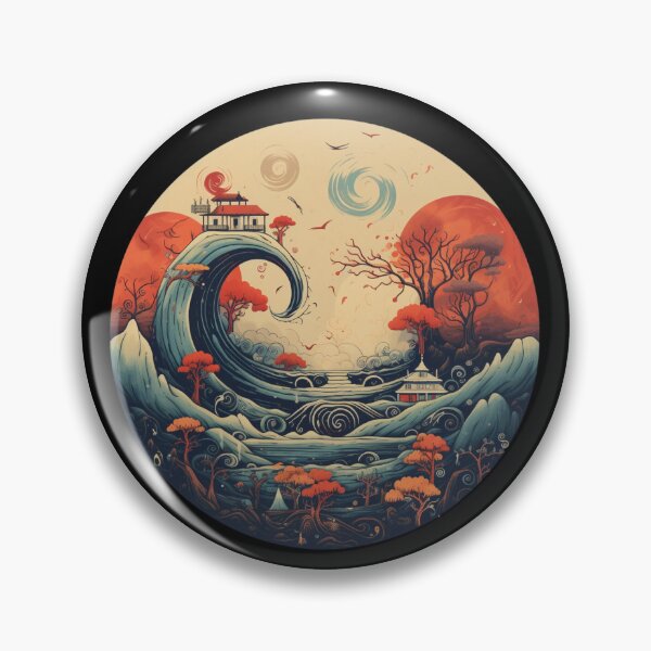 Item preview, Japanese Zen Circle Inspiring Gift for the Spiritual designed and sold by AnnaMDesign.