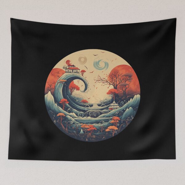 Item preview, Japanese Zen Circle Inspiring Gift for the Spiritual designed and sold by AnnaMDesign.