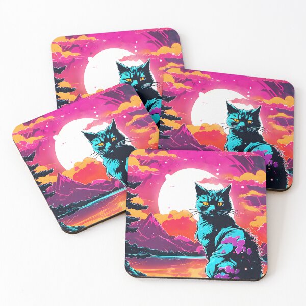 Item preview, japanese samurai fantasy cat designed and sold by defpoint.