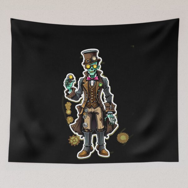 Item preview, Enchanted Gears: Steampunk Zombie Art designed and sold by Mechanical-Artt.