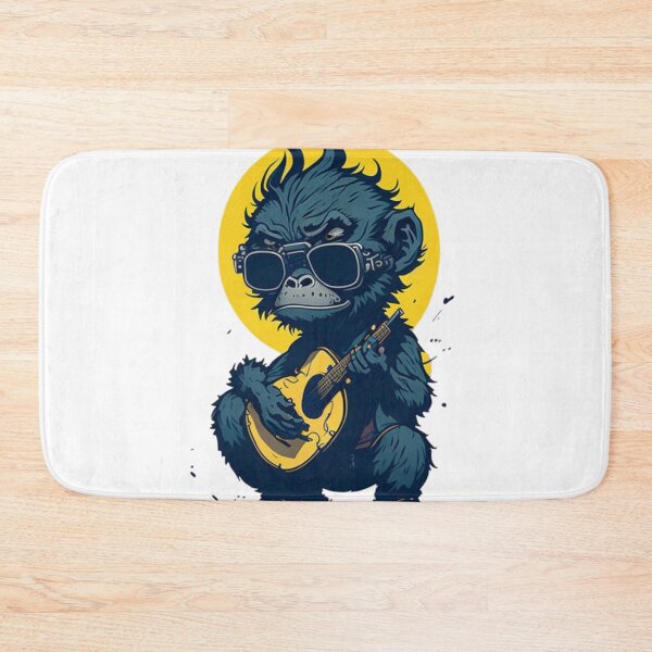 Item preview, Groovy Gorilla Jam: Guitar-Playing Gorillas Art designed and sold by irosh madushan.