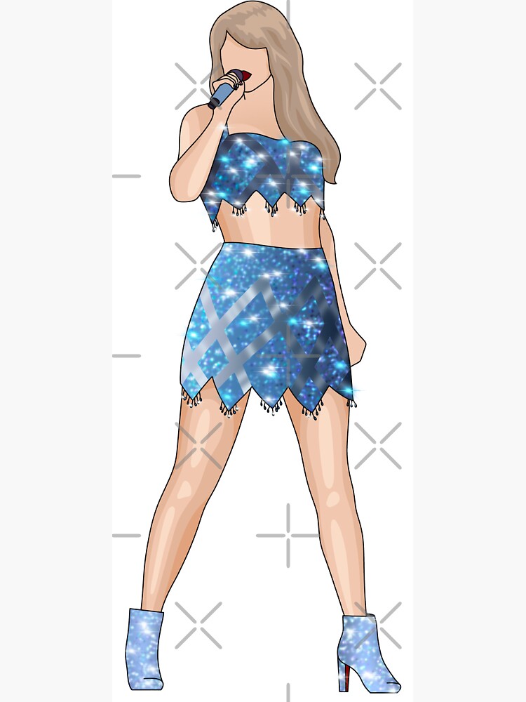 Taylor Swift paper Doll Magnet 