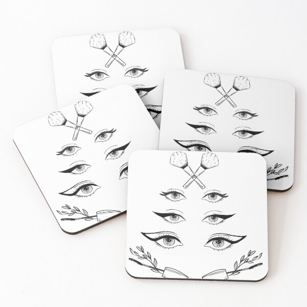 Item preview, beautiful eye makeup designed and sold by MollyBully.