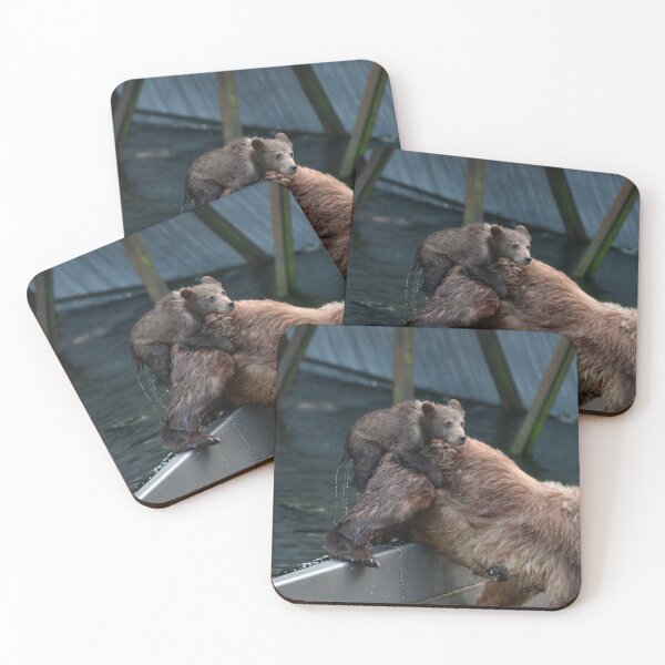 Item preview, Hitch Hiking Bear Cub designed and sold by EaglemasterArts.