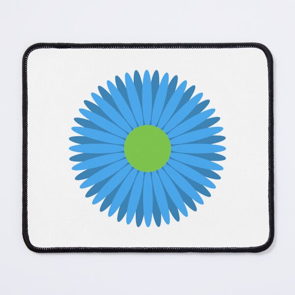 Item preview, Blue and Green Flower designed and sold by kavanaghdesigns.