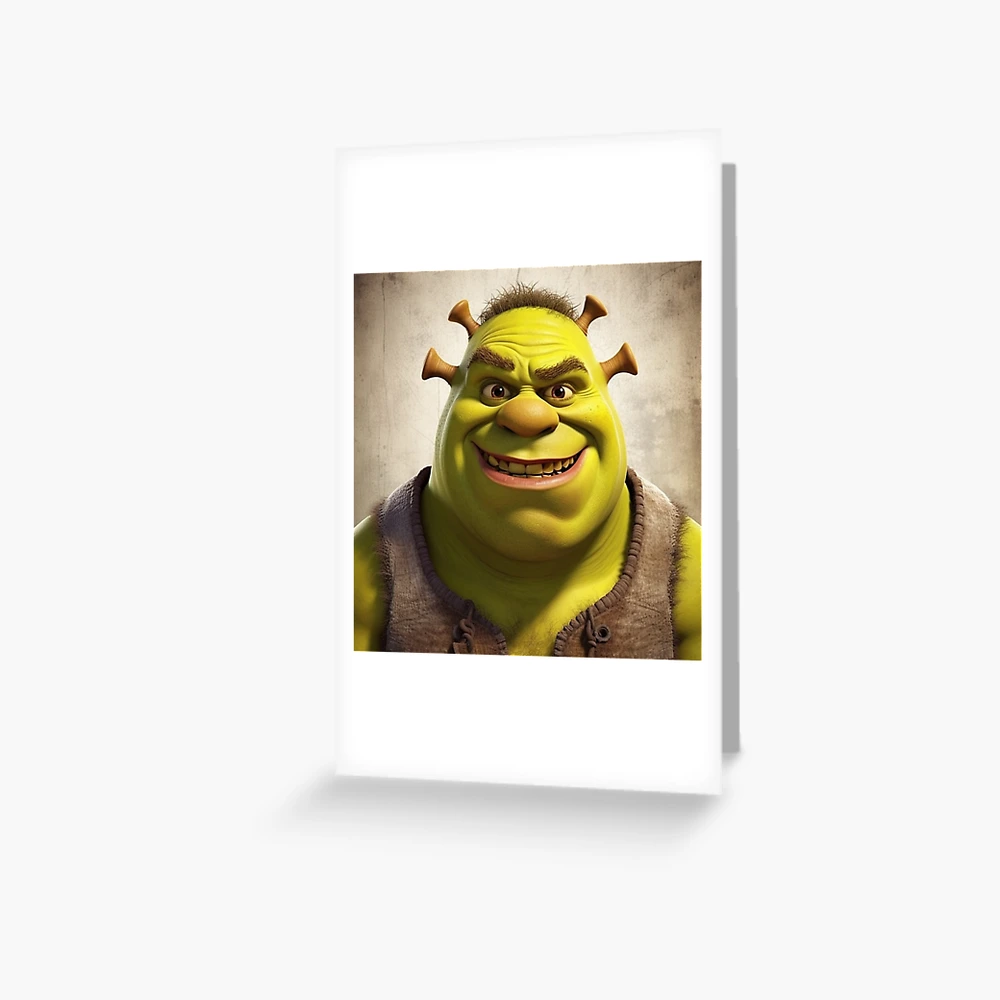 Tarjetas de felicitación for Sale con la obra «Shrek gritando» de  Matthew554a