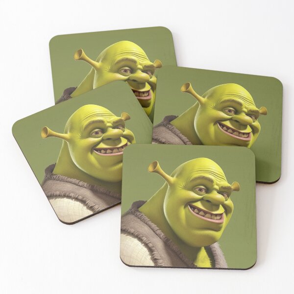 Item preview, Shrek Face cartoon art designed and sold by geraldcole.