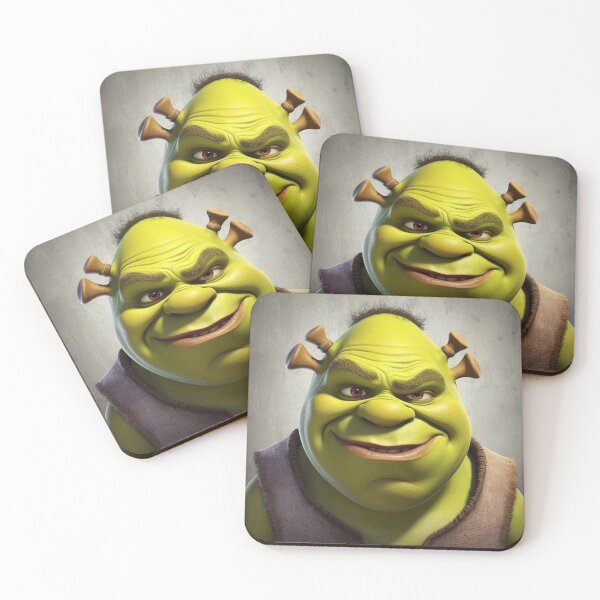 Item preview, Shrek Face cartoon art designed and sold by geraldcole.