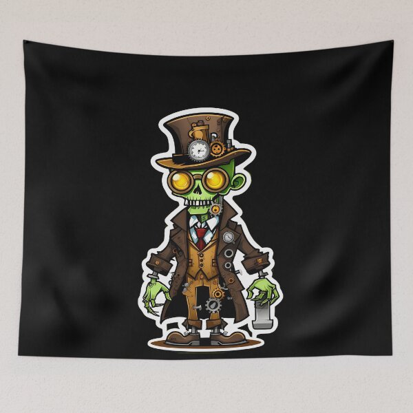 Item preview, Melding Mysteries: Steampunk Zombie Detective designed and sold by Mechanical-Artt.