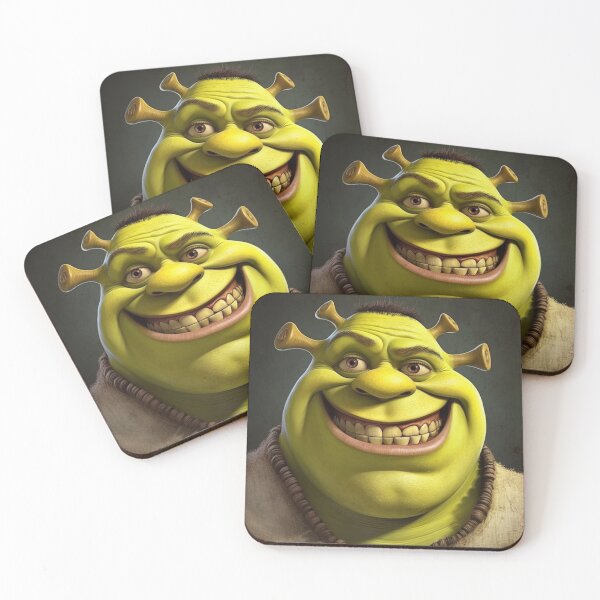 Item preview, Shrek Face cartoon art designed and sold by geraldcole.