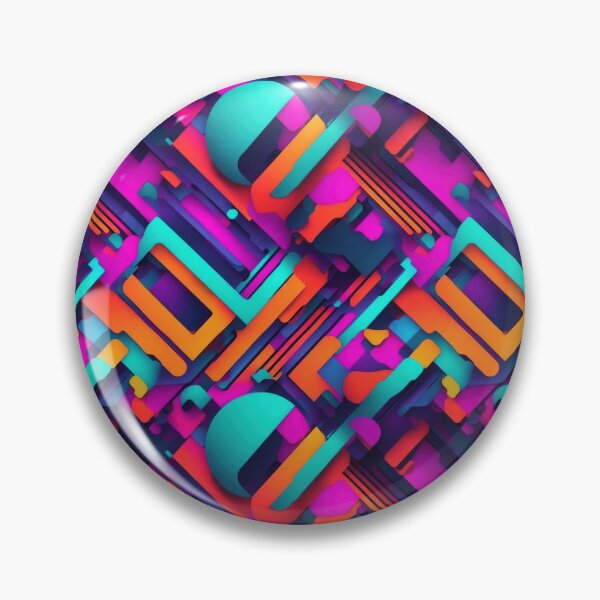 Item preview, Geometric shapes, virtual reality, digital realm designed and sold by CoolPixels.